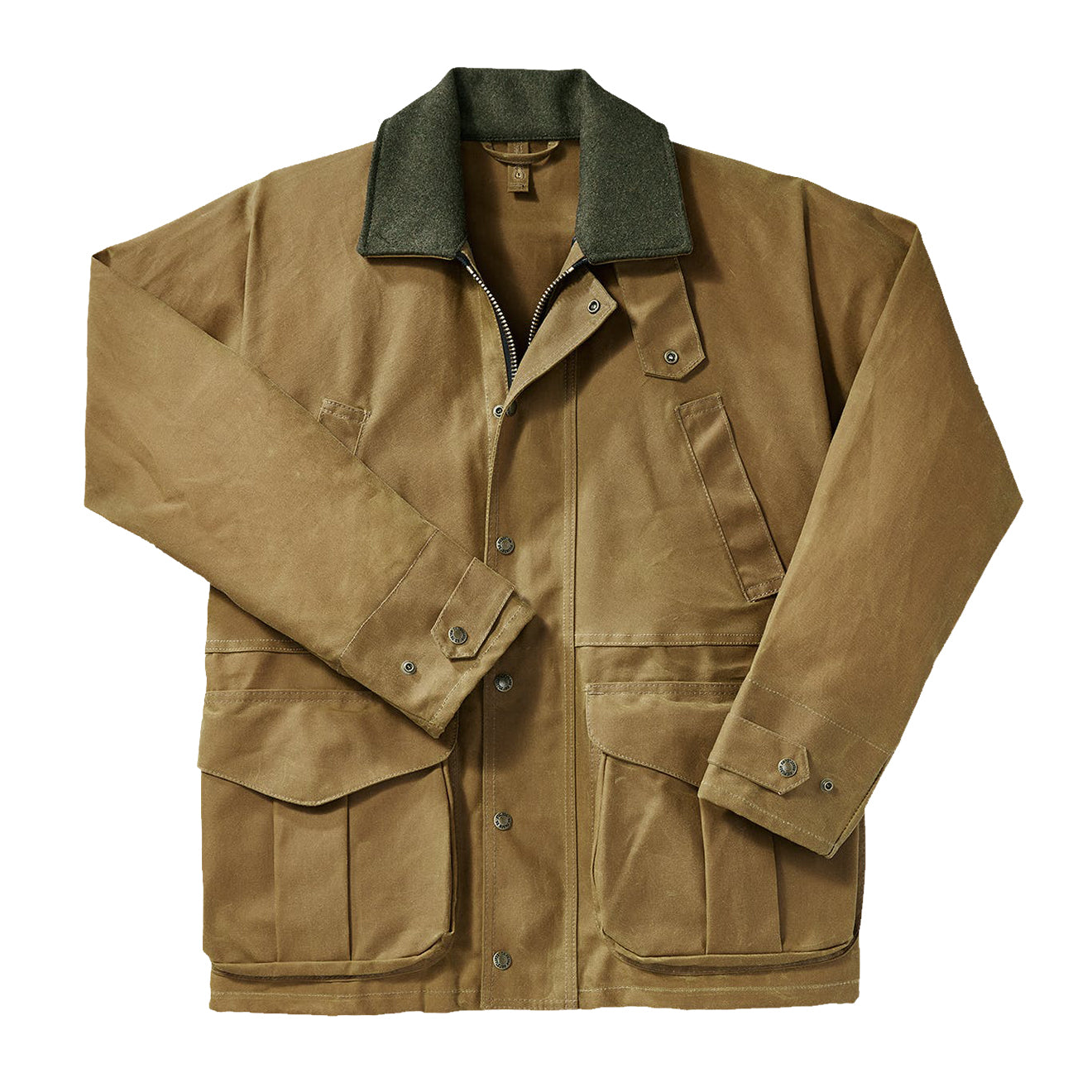 Filson Tin Cloth Field Jacket Dark Tan | The Sporting Lodge