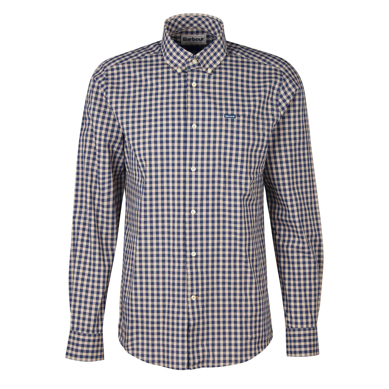 Barbour Merryton Tailored Shirt Stone | The Sporting Lodge